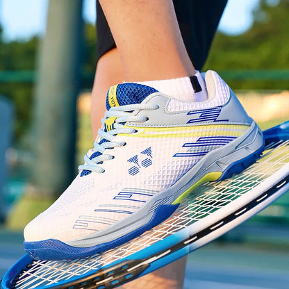 Professionelle Badminton-Schuhe, Sneaker, atmungsaktive, rutschfeste Tennis- und Sportschuhe für Herren und Damen, Trainingssneaker