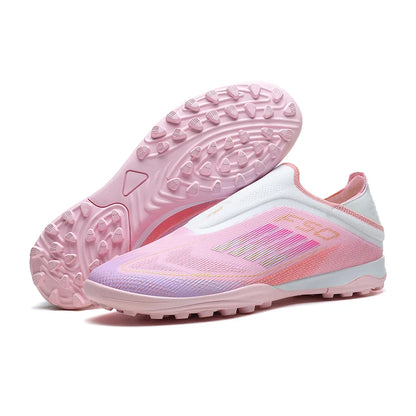 New Men Football Boots ComfortableSoccer Shoes Match Training Boys Non Slip Long Spikes Breathable Adult Cleats Outdoor Sport