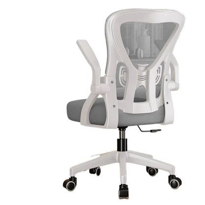 Silla ergonómica para ordenador, silla cómoda para oficina en casa, estudiantes y dormitorio, asiento reclinable para uso sedentario