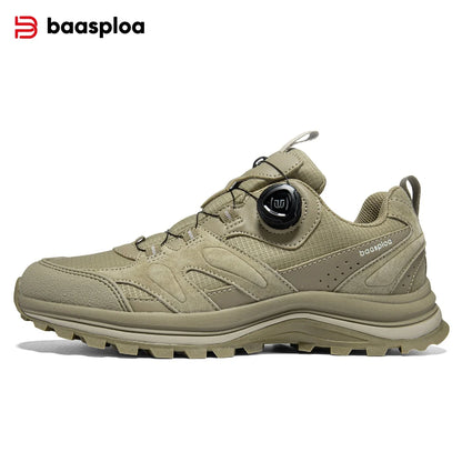 Ténis de caminhada para homem Baasploa: calçado de moda para atividades ao ar livre, leve e respirável; calçado casual masculino antiderrapante e resistente ao desgaste, ideal para escalada