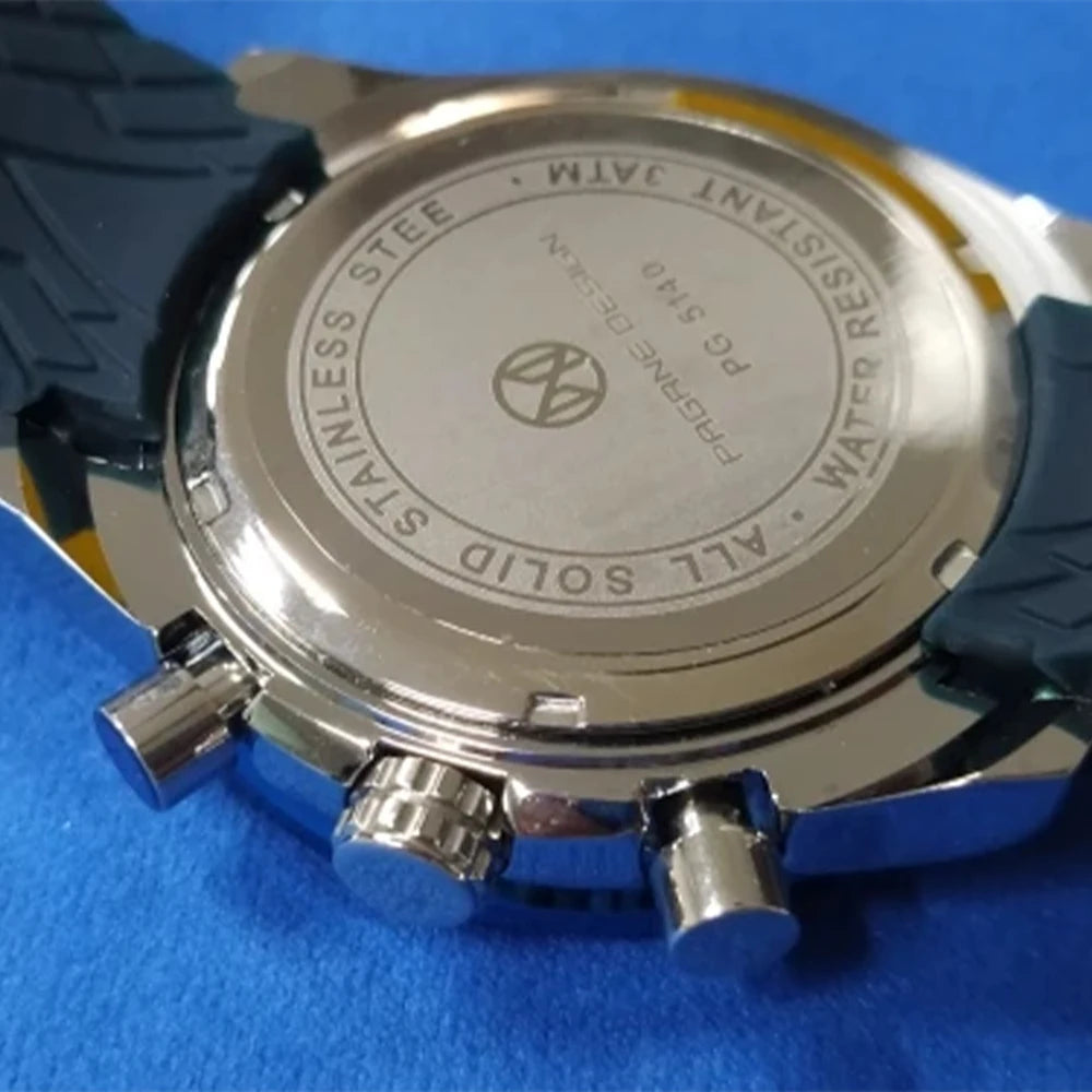 PAGANI DESIGN 45MM 2026 Relógio masculino de quartzo 30M impermeável, luxo business em aço inoxidável Relogio Masculino 5140