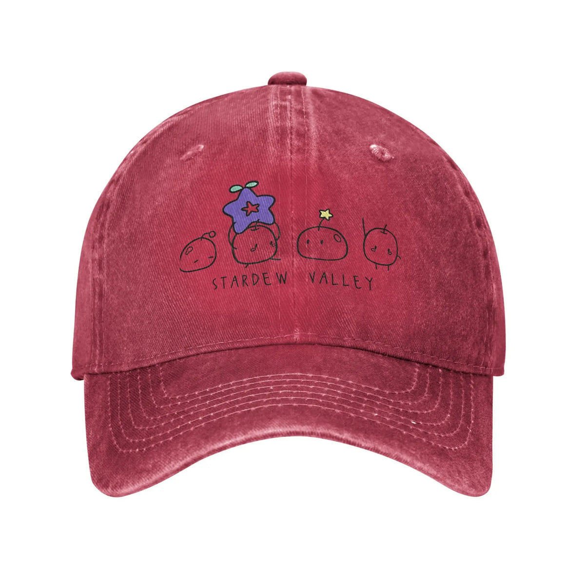 Καπέλο μπέιζμπολ Stardew Valley Sun y2k Αστείο Unisex-Έφηβοι Πλυμένα καπέλα χιπ χοπ Αντηλιακό σχέδιο Καπέλο Snapback για υπαίθρια αθλήματα Δώρο