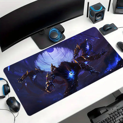 World of Warcraft Midnight Mouse Pad Non-slip Thickened MousePad Large Writing Lockedge Office Student Gaming Cushion
