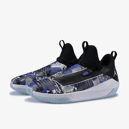 Nike officiella äkta Jordan Jumpman Hustle PF basketskor för män AQ0394