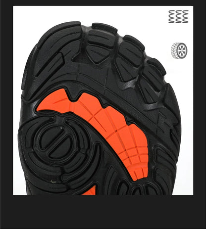 Zapatillas de senderismo para hombre, sin cordones, transpirables, para deportes al aire libre, escalada, trekking y running; antideslizantes, cómodas, calzado informal de jogging para hombre