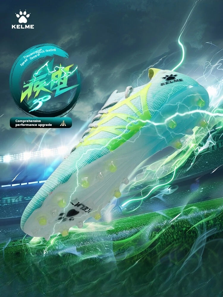 Kelme Men's Professional Football Shoes Youth And Children's Mg Training Football Boots Indoor Anti Slip Football Shoes