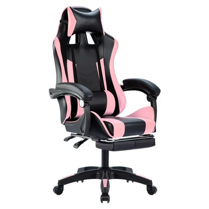 Sedie gaming racing girevoli da fabbrica per gamer con poggiapiedi