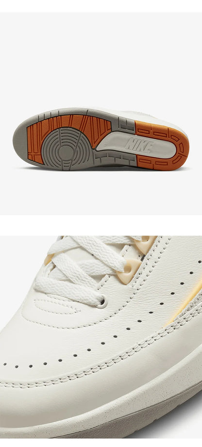 Nike Authentic Air Jordan 2 Men's Women's Low-Top Sports Casual Shoes DV9956-118