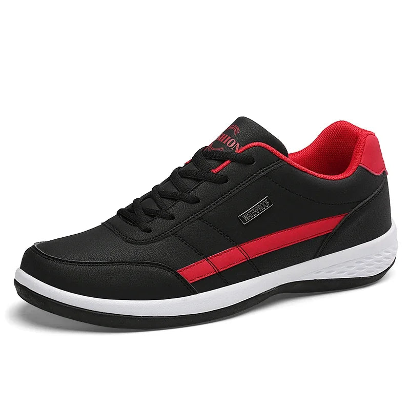 Pantofi din piele pentru bărbați, adidași, pantofi casual la modă, pantofi italieni respirabili pentru timp liber, adidași pentru bărbați, încălțăminte antiderapantă, pantofi vulcanizați pentru bărbați