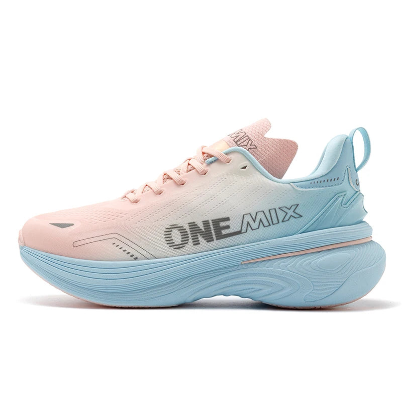 Scarpe da jogging e running ONEMIX Bumper Max unisex, sneaker leggere da strada resistenti all’usura, scarpe sportive fashion per il fitness