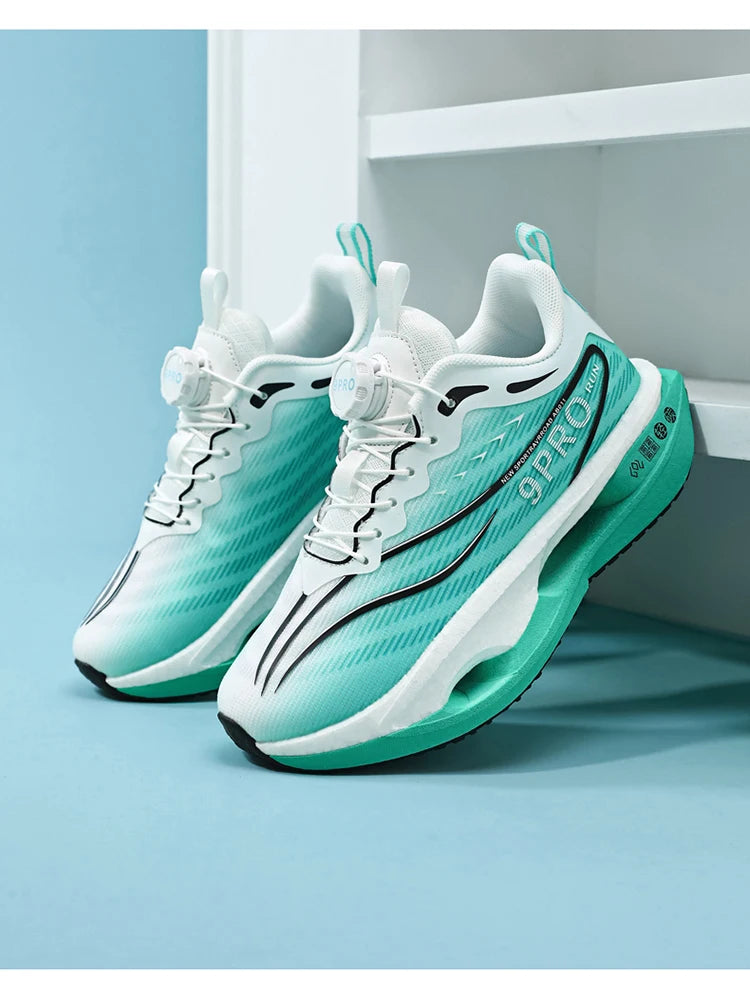 Zapatillas de running para hombre y mujer, transpirables, deportivas de competición, con amortiguación de carbono, ligeras, para jogging y entrenamiento masculino