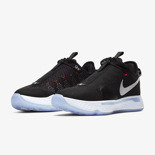Nike Genuine PG 4 EP Paul George 4 Svart Vit Blå Drip Herrbasketskor CD5082-001