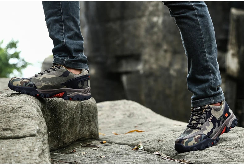 Casual Shoes Men Summer Outdoor Sneakers Women’s Footwear Trainer Waterproof Camouflage Army Shoe Male Military Shoes Tennis Jeans