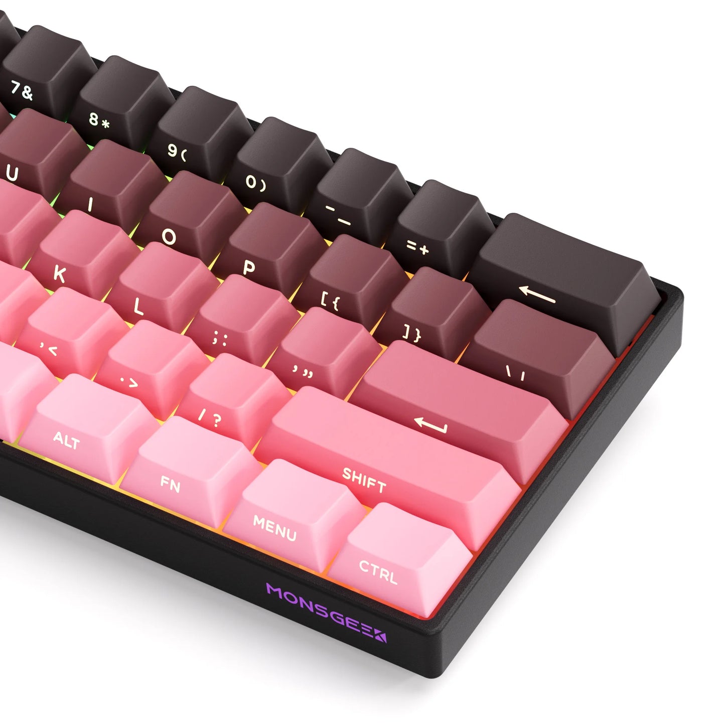 Akko MonsGeek FUN60 Mechanical Keyboard Magnetic Switch 60% Gaming Keyboards Rapid Trigger 0.01mm 8K ARGB HE/TMR Custom Keyboard
