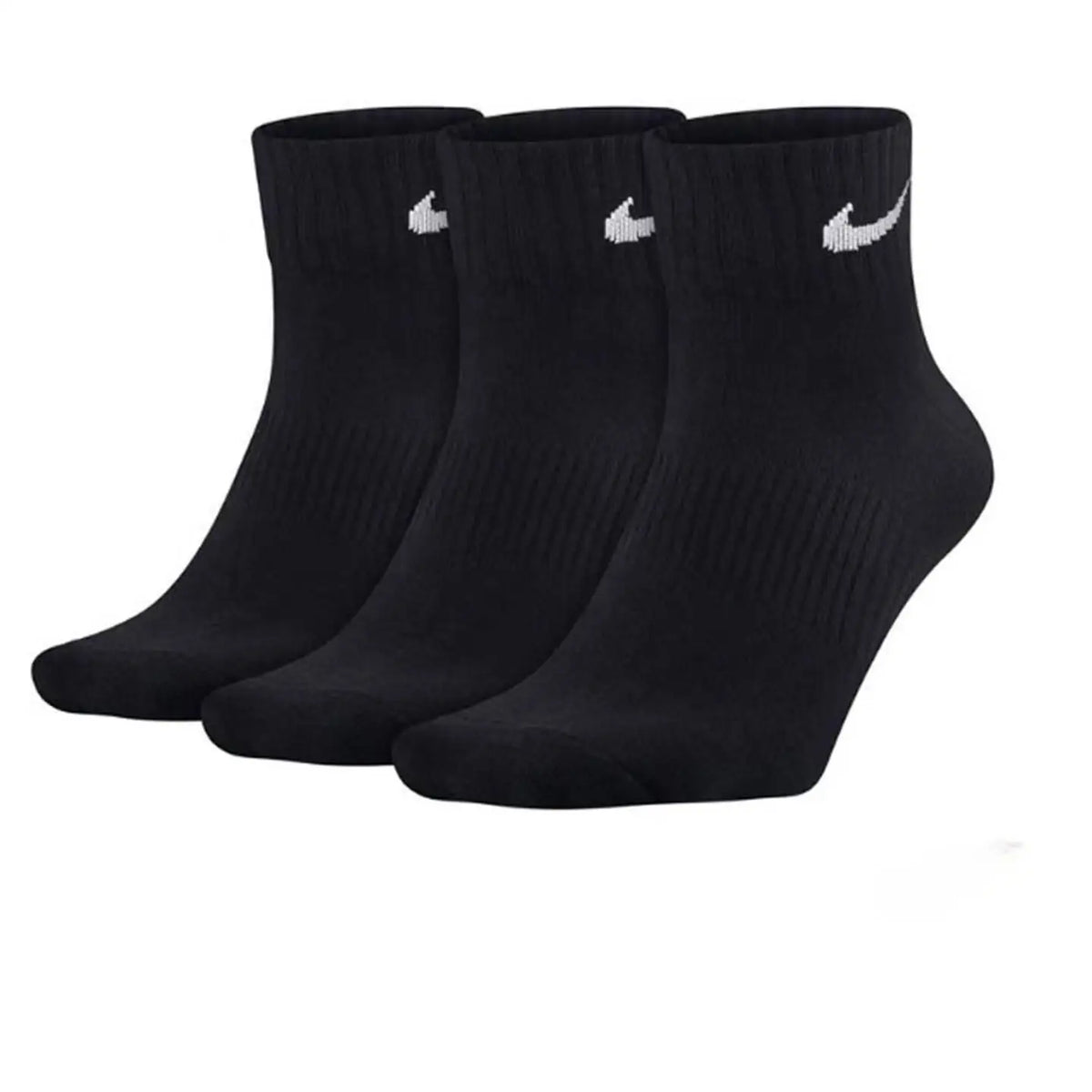 Meias Nike Meias grossas de basquetebol da Nike Meias desportivas compridas com tecnologia Dri-FIT para respirabilidade, embalagem de 3 pares SX7667-100