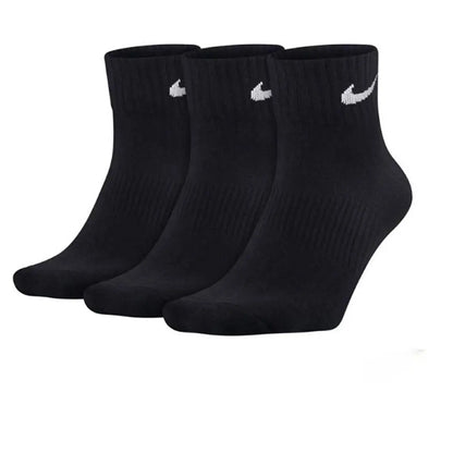 Meias Nike Meias grossas de basquetebol da Nike Meias desportivas compridas com tecnologia Dri-FIT para respirabilidade, embalagem de 3 pares SX7667-100