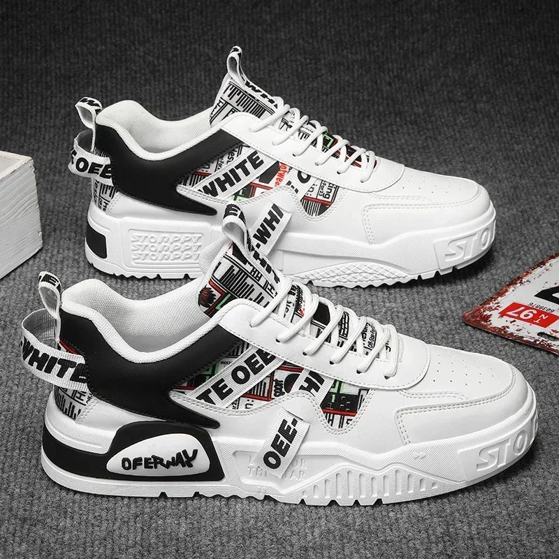New Skateboard Men's Shoes Summer Sneakers Leather Casual Fashion Outdoor Running Sports Hiking Tennis Platform Designer Luxury