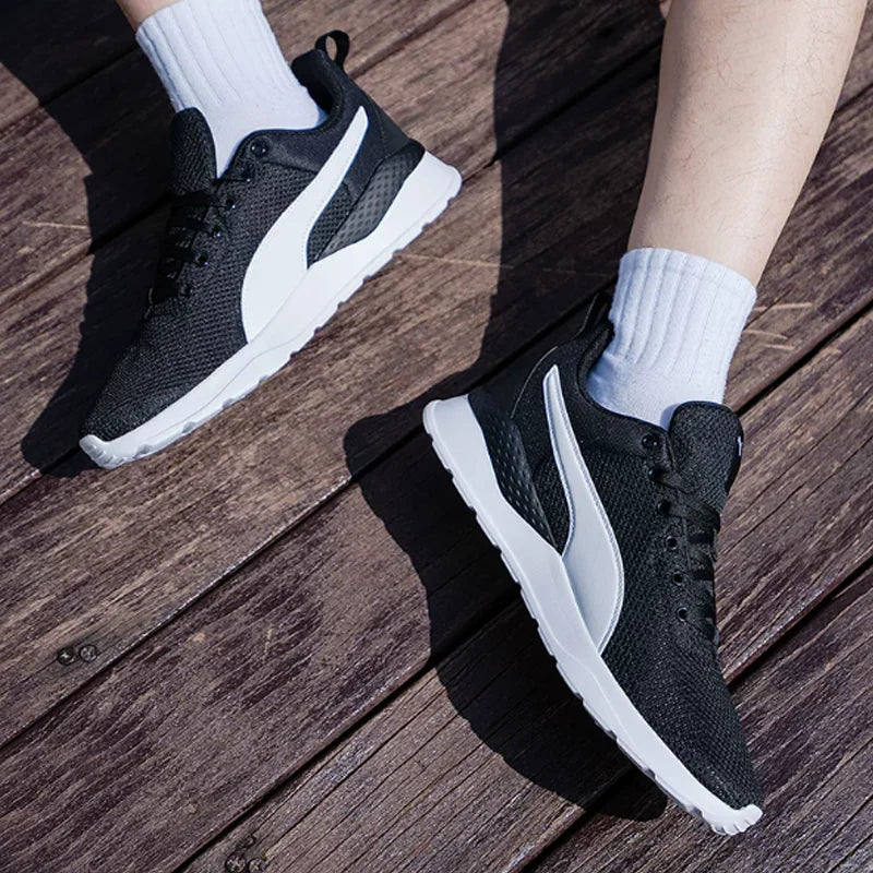 PUMA 371128-02 Chaussures de course d'été unisexes en maille, baskets basses confortables et respirantes pour hommes et femmes
