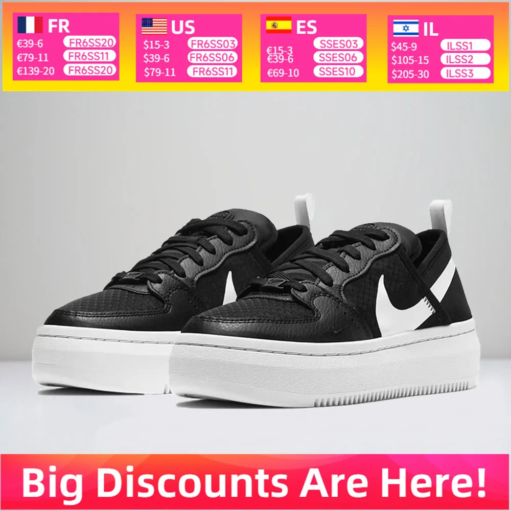 Sneakers lifestyle Nike Court Vision Alta da uomo e donna, scarpe casual sportive e confortevoli, CW6536-001