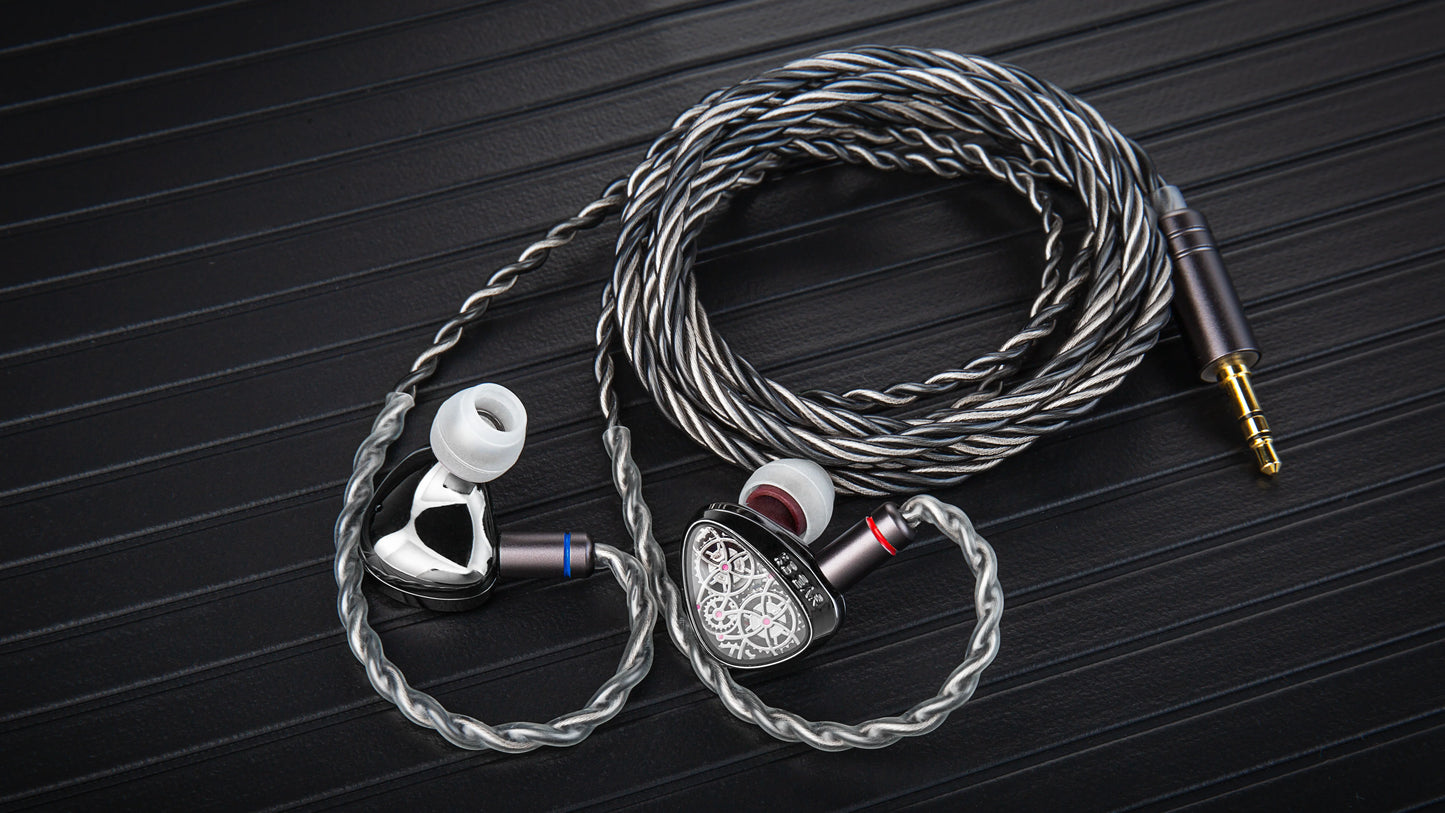 KBEAR Tourbillon-Pro TB-PRO in-Earphone 10mm DD High Resolution TypeC HIFI Wired Earbuds PU+PEEK+DLC Composite Diaphragm