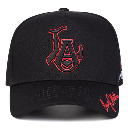 Casquettes de baseball unisexes « LA Love » brodées, printemps-automne, pour l'extérieur, ajustables, décontractées, casquettes de protection solaire, casquettes de sport