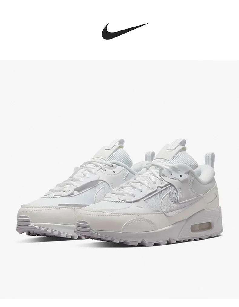 Zapatillas deportivas con amortiguación de aire Nike Official Air Max 90 Futura para hombre y mujer DM9922-101
