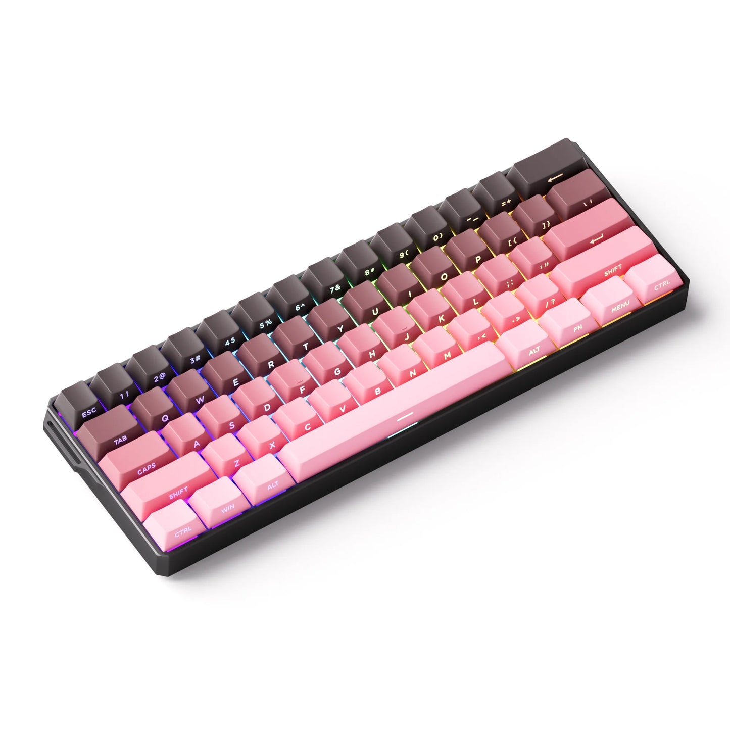 Teclado Gaming Mecânico Akko MonsGeek FUN60 Ultra com Interruptores Magnéticos, 60%, Rapid Trigger, 8K HE/TMR, Teclado Gamer Personalizado em Alumínio