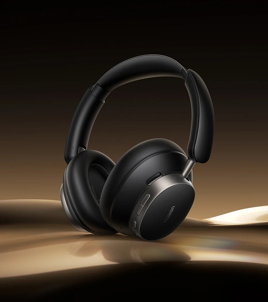 Auriculares inalámbricos UGREEN Studio Pro con ANC de 48dB – Auriculares circumaurales Bluetooth 6.0 Hi-Res LDAC con 120H de autonomía