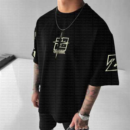 Camiseta de verano 2025 Son Goku Dragon Ball Anime para hombre, estilo Harajuku oversize retro urbano, tops unisex informales holgados de manga corta para mujer