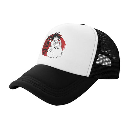 Son gohan D-Dragon Ball Z Trucker Hat Unisex Outdoor Hats Trucker Worker Cap Trucker Cap Snapback Caps Mesh Baseball Caps