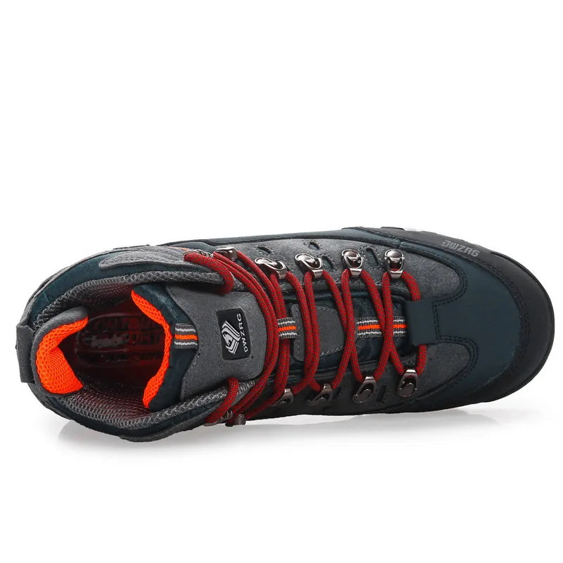 Scarpe da trekking uomo outdoor, sneaker da montagna per arrampicata, stivali da neve casual alla moda di alta qualità per uomo