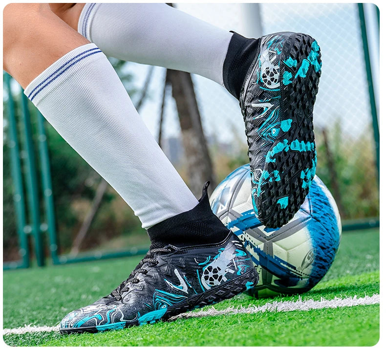 Nuove scarpe da calcio professionali da uomo antiscivolo, unisex, traspiranti, per futsal e sport, nuovi tacchetti ultraleggeri per dropshipping