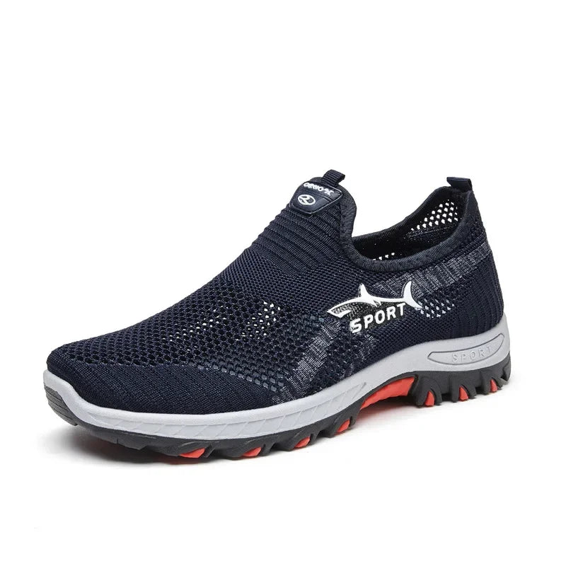 2025 Breathable Hiking Shoes for Men Air Mesh Casual Sneakers Outdoor Lightweight Casual Shoes New Fashion Walking Shoes for Men