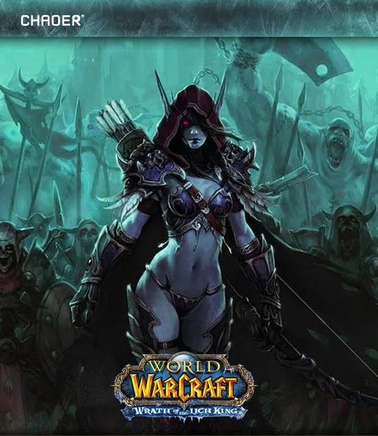 Sylvanas Windrunner World Of Warcraft actionfigurer Dronningen af de udøde håndlavet modelkollektion pynt børnegaver legetøj