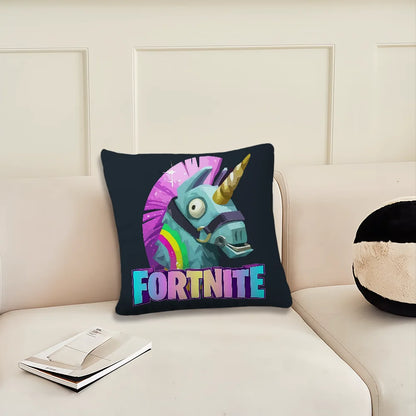 Fronha / Capa de Almofada Game F-Fortnite — Decoração para Quarto, Casa, Sofá, Sala, Escritório e Carro — Simplicidade Nórdica