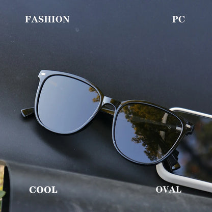 1PCS/2PCS/3PCS Round Women's Polarized Sunglasses - Stylish PC Frame Pink/Blue/Leopard/UV400 Lenses Travel, Driving & Hiking"