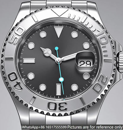 40mm Men's Automatic Movement 904l Stainless Steel Luxury Watches-r