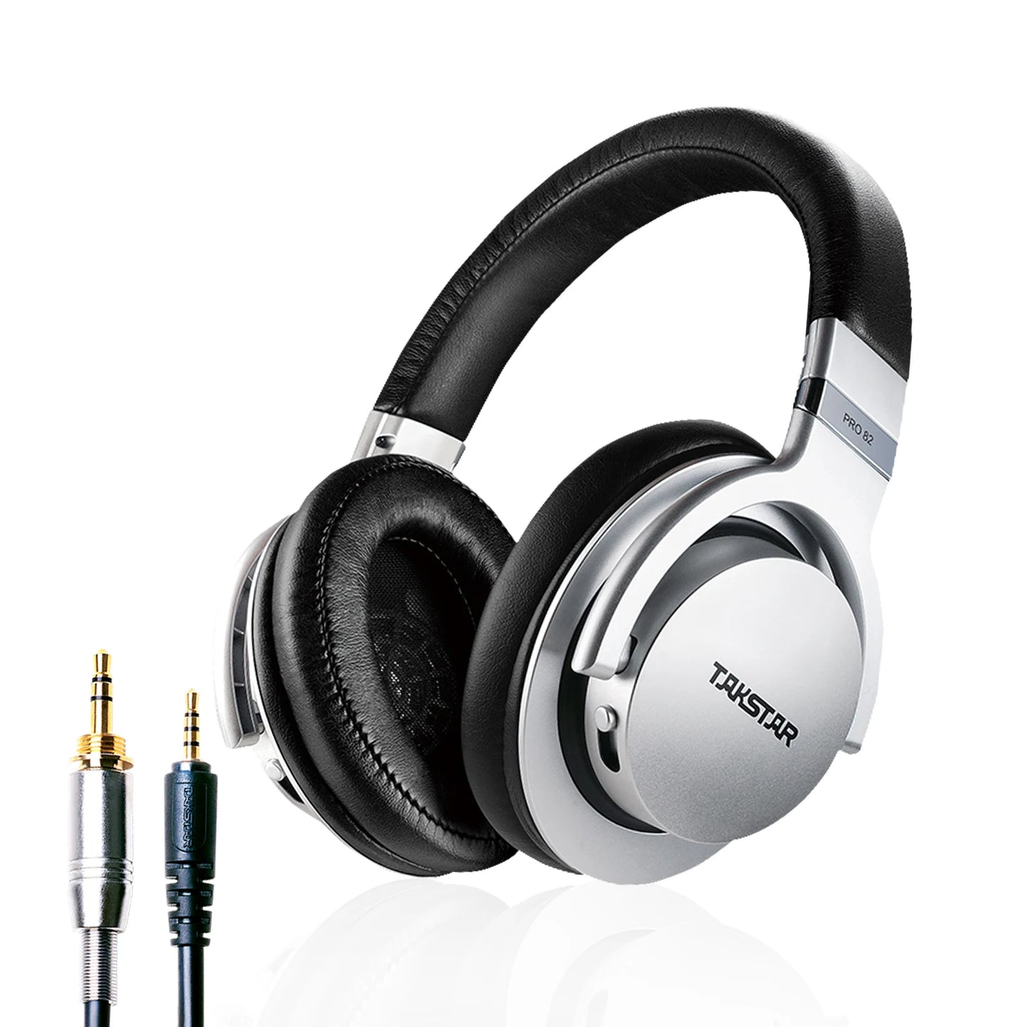 Auriculares de monitorización profesional Takstar PRO82 – Auriculares de estudio HiFi estéreo con cable para grabación, gaming y sonido preciso con graves ajustables