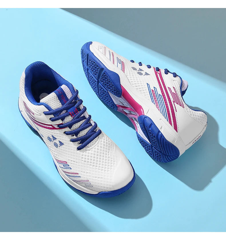 Professionelle Badminton-Schuhe, Sneaker, atmungsaktive, rutschfeste Tennis- und Sportschuhe für Herren und Damen, Trainingssneaker