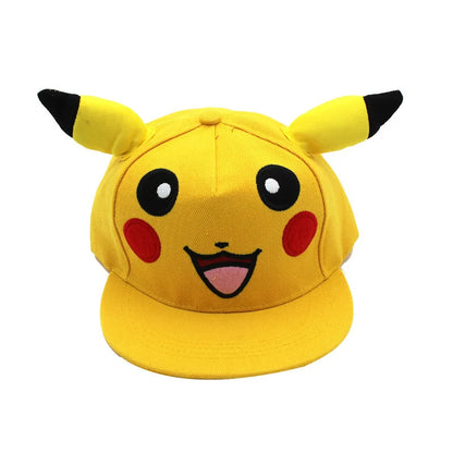 Καπέλο Anime Pokemon Καπέλο μπέιζμπολ Ρυθμιζόμενο Pikachu Cosplay Hip Hop Κινουμένων Σχεδίων Καπέλα για Ενήλικες Αγόρια Κορίτσια Παιδιά Δώρα Γενεθλίων