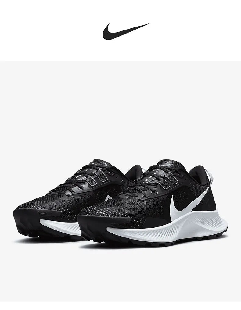 Nike Authentic Aktuel sæson Ny model PEGASUS TRAIL 3 Løbesko til kvinder DA8698-001