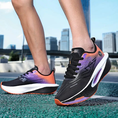 Zapatillas de running para hombre, de alta calidad, profesionales para entrenamiento, ligeras, resistentes al desgaste, deportivas planas y casuales