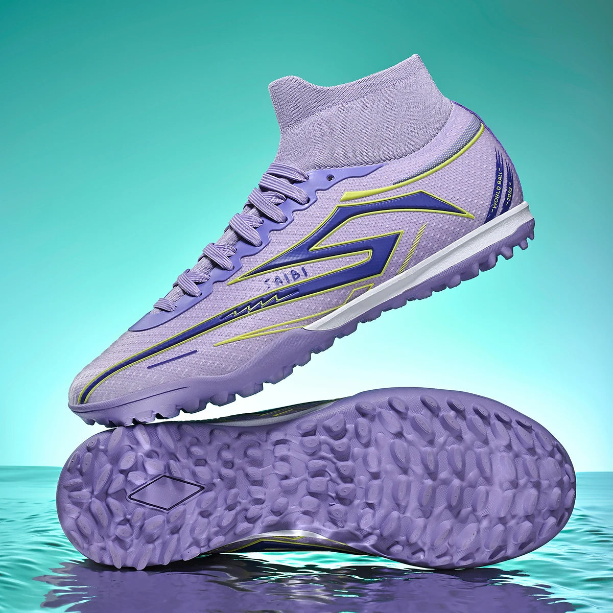 Unisex TF Turf Soccer Cleats - Breathable, Lightweight, Non-Slip & Durable, Ideal for Outdoor Training & Matches.