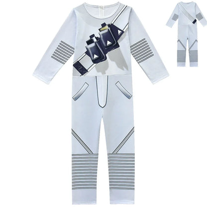 ❤★❤DJ guerrilla warfare Costumes Jumpsuits Kids Clown Cosplay Clothes Halloween Christmas Costume Party Game Cos Fortnites Co★♥★