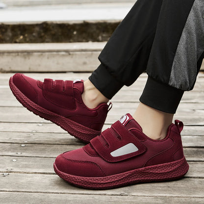 Design Diabetic Shoes Wide Walking Shoes with Adjustable Closure Slip-On Orthopedic Elderly Shoes Sneakers for Men Women