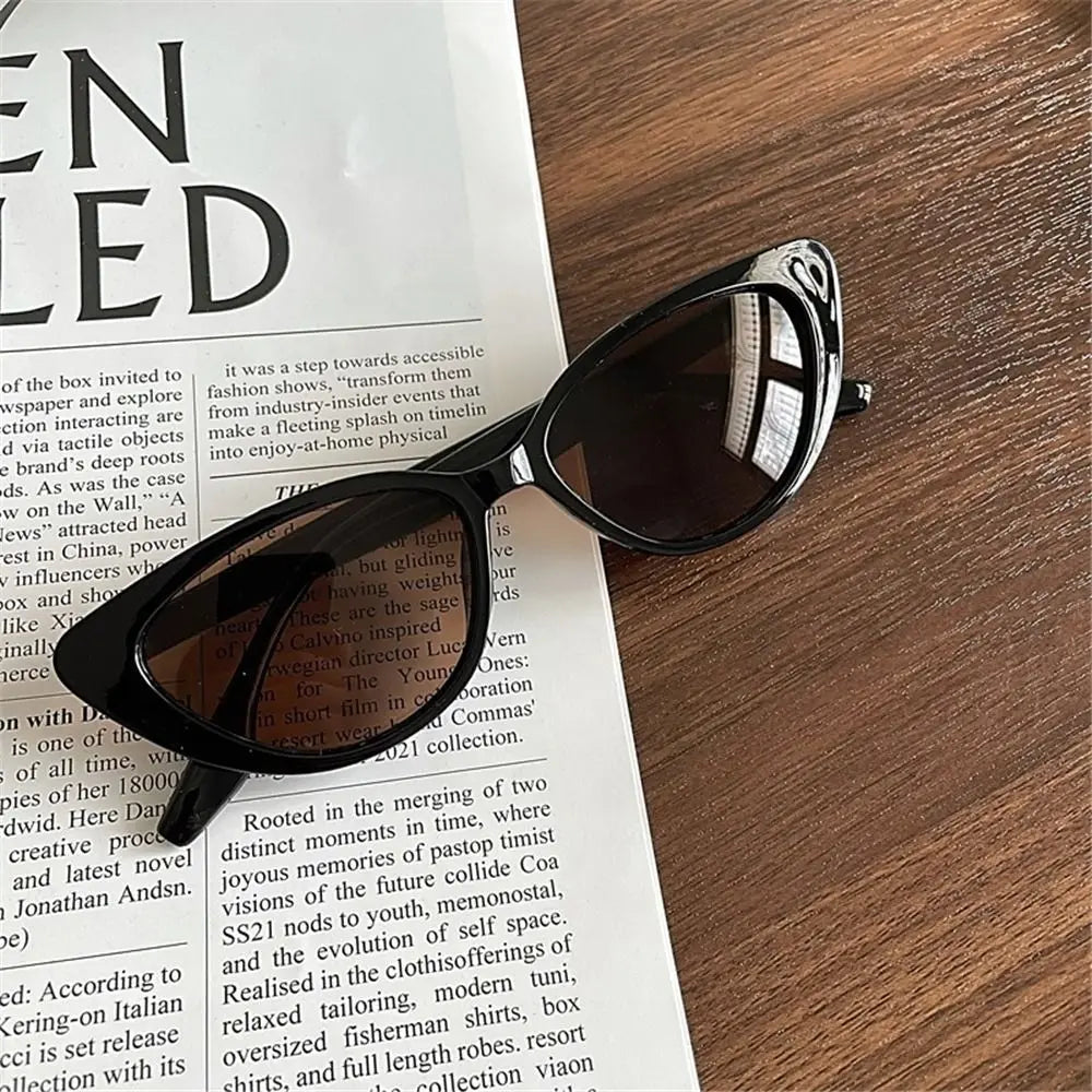Cat Eye Shape Sunglasses Beach Sun Protection Sun Glasses Fashion Shades 90s Glasses Summer Eyewear