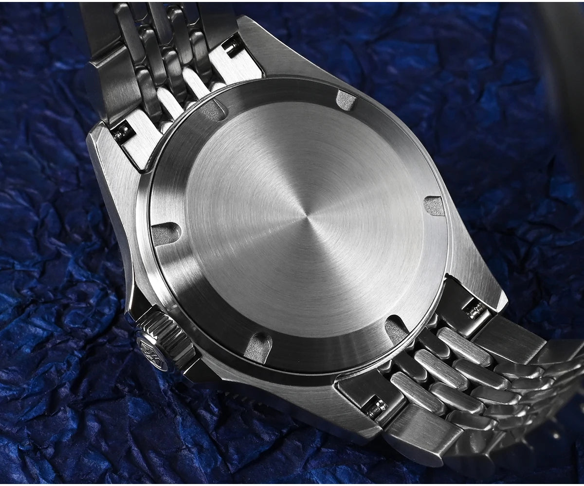 San Martin Original Design 38.8mm Upgrade Diver Watch Sunburst Enamel Dial NH35 Automatic Mechanical Luxury Waterproof 200m Lume
