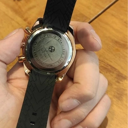 PAGANI DESIGN 45MM 2026 Relógio masculino de quartzo 30M impermeável, luxo business em aço inoxidável Relogio Masculino 5140