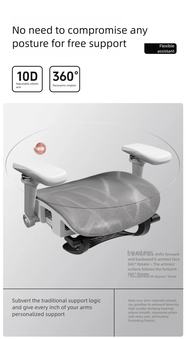 Ergonomic Office Chair Reclining with Footrest High Back Computer Desk Chair with Lumbar Support for Home Office Gaming