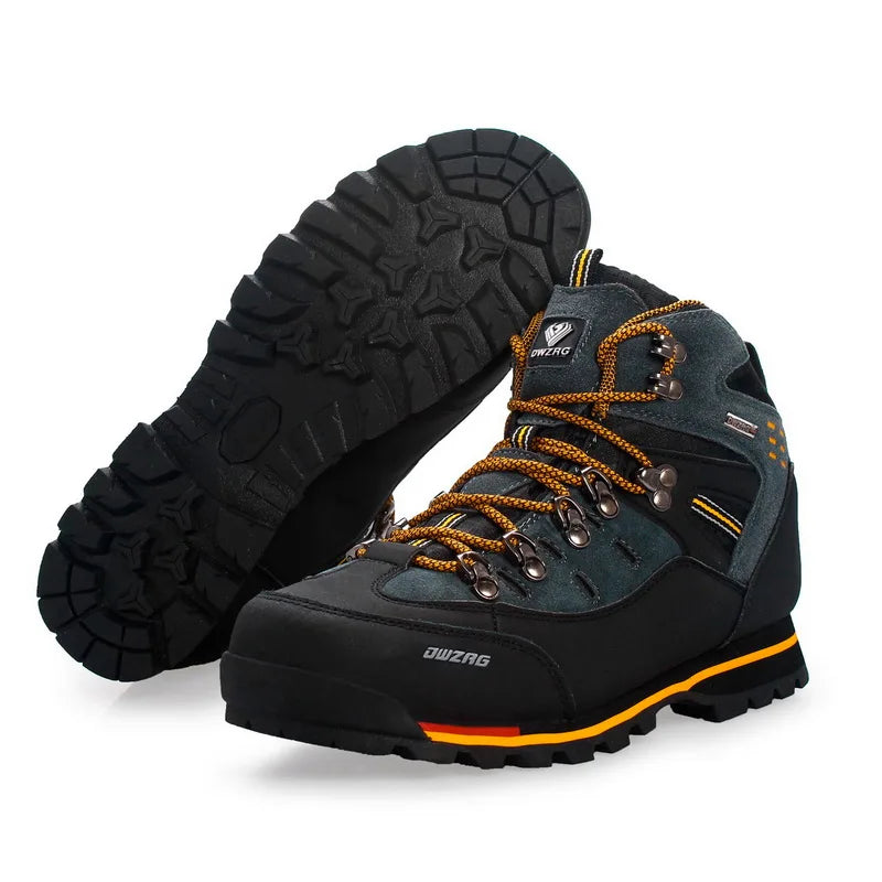 Scarpe da trekking uomo outdoor, sneaker da montagna per arrampicata, stivali da neve casual alla moda di alta qualità per uomo